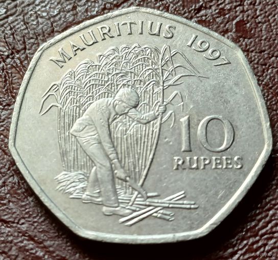 Маврикий 10 рупий, 1997     ( 1-13-4 )