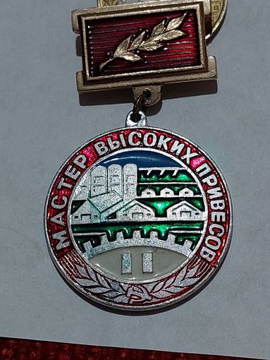 Значок " Мастер высоких привеслов "