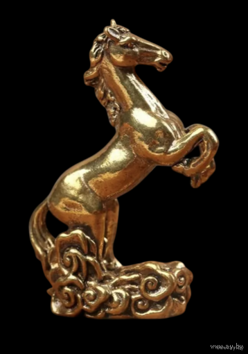 Статуэтка Лошадь Латунь