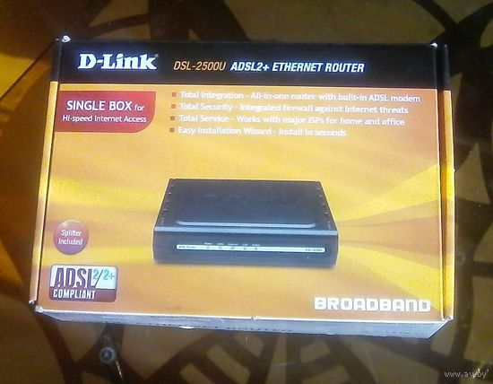 Роутер D-Link DSL-2500U
