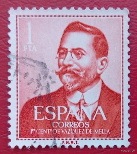 Испания, 1961 г., 100-летие со дня рождения Васкеса де Меллы