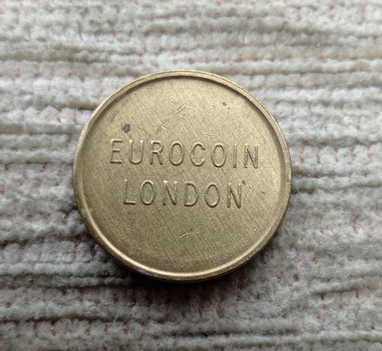 Werty71 Великобритания Жетон Eurocoin Лондон