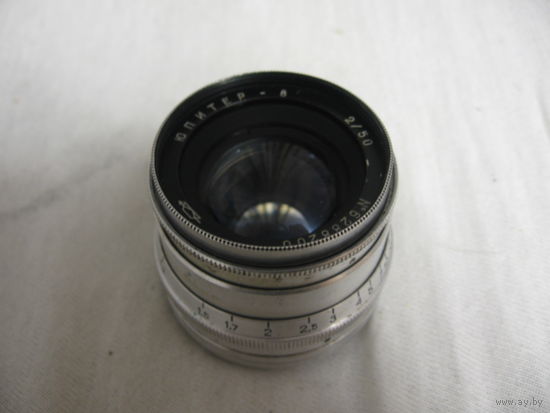 Объектив Юпитер-8 серебристый, м39