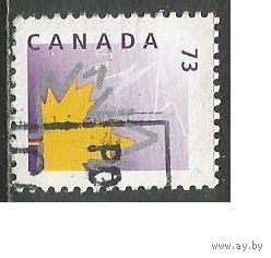 Канада. Символика. Кленовый лист. 1998г. Mi#1737.