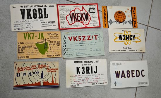Открытки QSL