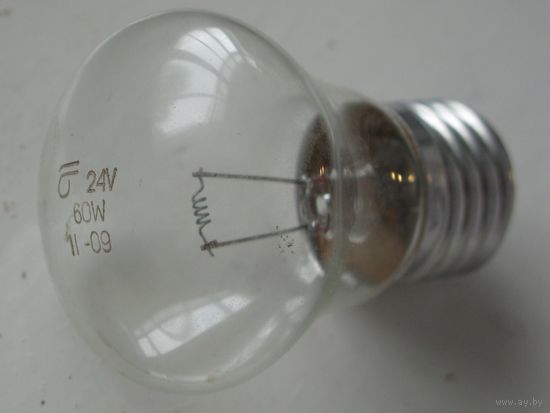 Лампа 24 В, 60 Вт (24v, 60W), цоколь E27