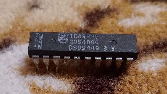 Микросхема TDA9800 не паяная