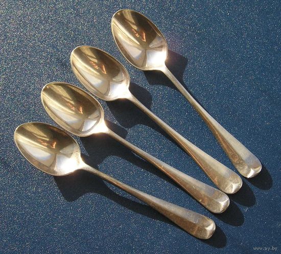Ложечки х 4 , Великобритания 48 г Серебро