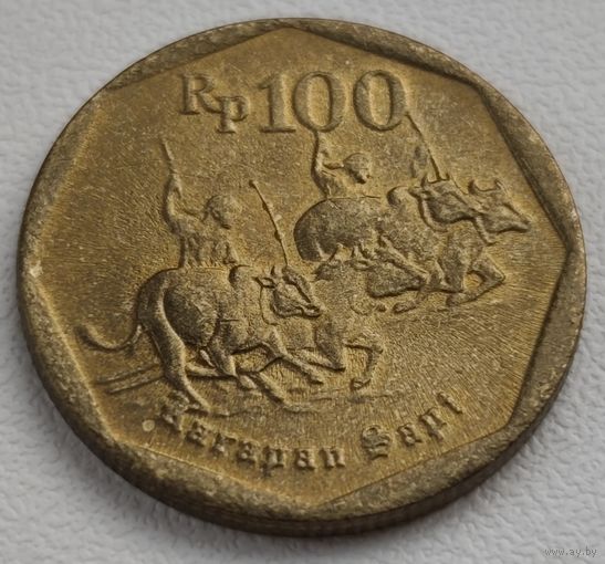 Индонезия 100 рупий, 1996 (14-14-9)
