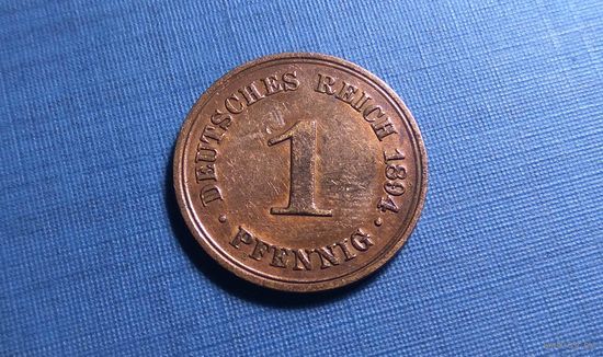 1 пфенниг 1894 А. Германия.
