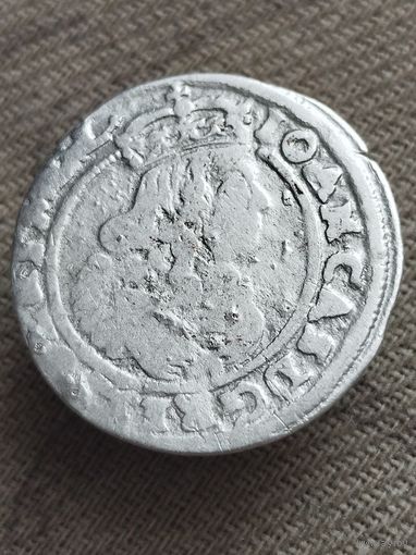 Распродажа -шесть грошей (шостак) 1665г.,Ян казимир,Речь Посполитая