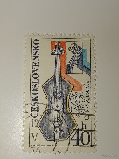 Чехословакия 1974 год Музыкальные инструменты