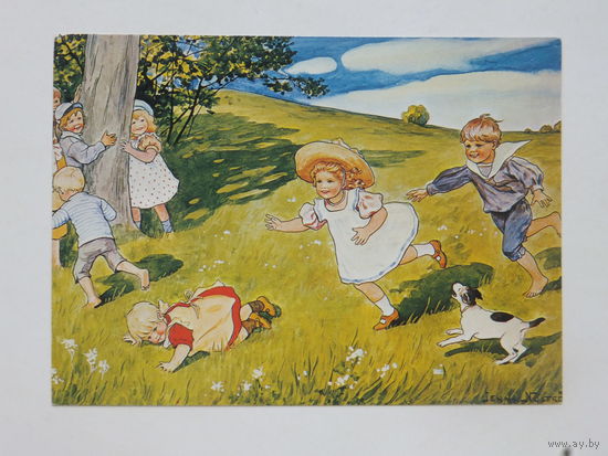 Nystrom Швеция 1974  10х15 см