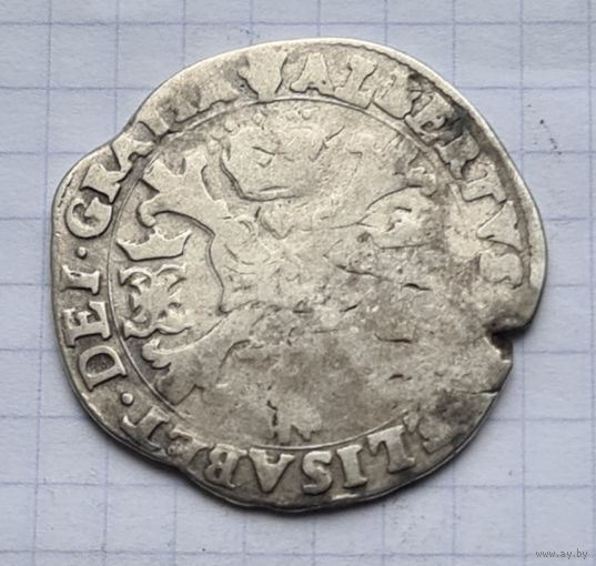 Годовой пол таллер 1619 год. 1/2 патагона.редкая.