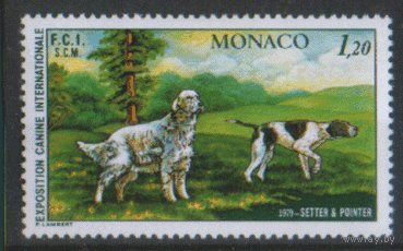 МОН*. М. 1379. 1979. Сеттер и пойнтер. Чист.