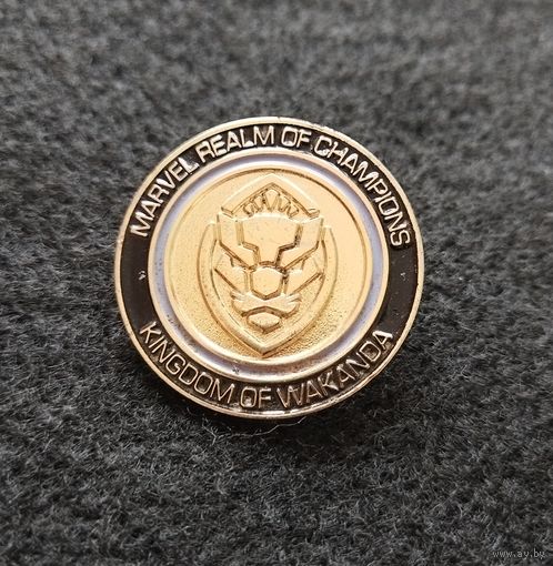 Значок иностранный. С рубля. (Е-7/1)