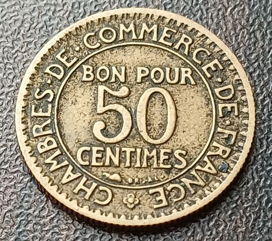 Франция 50 сантимов, 1925    ( 1-2-4 )