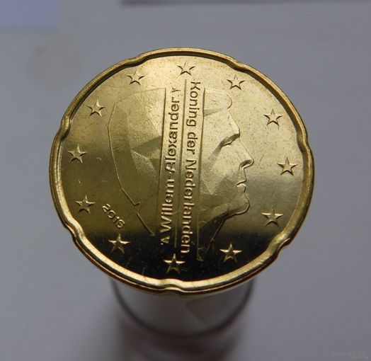 20 евроцентов 2016 Нидерланды UNC из ролла