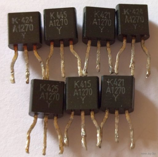 Транзистор 200 MHz KTA1270Y (2SA1270) компл. пара для C3202 за 1 ШТ