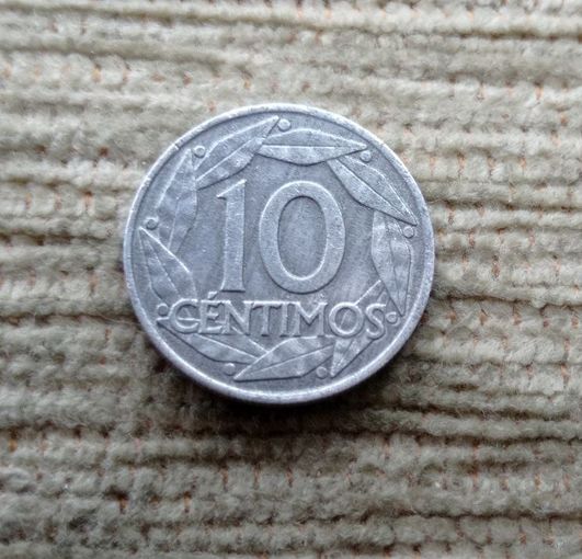 Werty71 Испания 10 сентимо 1959 Франко