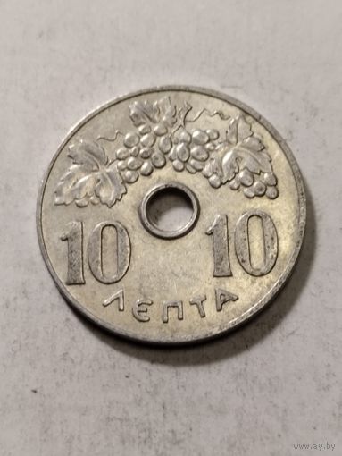 Греция 10 лепта 1966