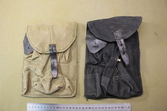 Подсумки АК СССР. одним лотам. Распродажа коллекции вещей. С РУБЛЯ! АУКЦИОН!