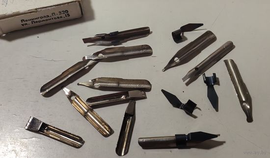 Перья плакатные