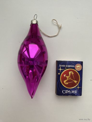 Елочная игрушка. Техника Глинка.