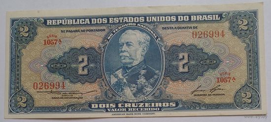 2 крузейро 1955 год.Бразилия.