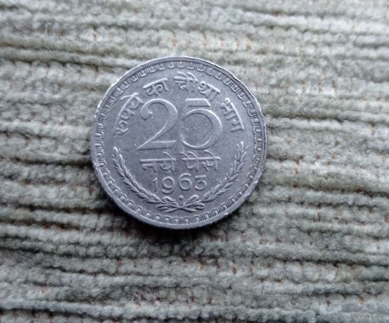 Werty71 Индия 25 пайс 1963