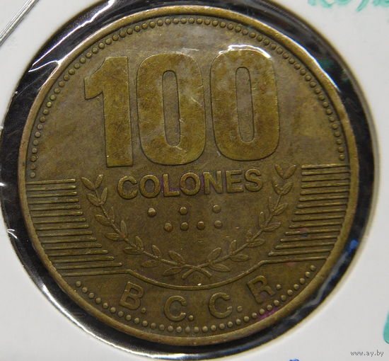 Коста-Рика 100 колонов 2007 г