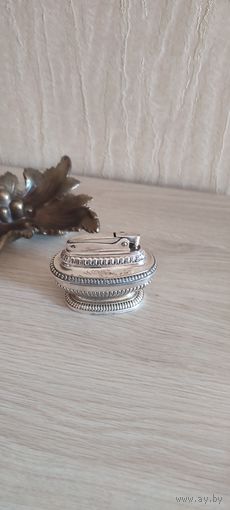 Настольная зажигалка Ronson.Англия.посеребрянная