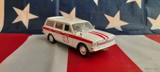 ГАЗ-24-03 Волга deagostini 1:43
