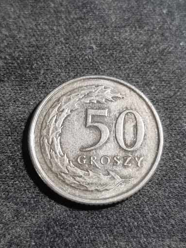 Польша 50 грошей 2018