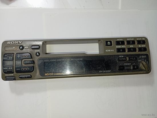 Панель автомагнитолы SONY .