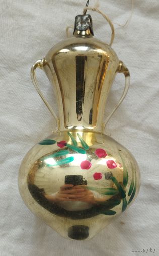 Ёлочная игрушка кувшин