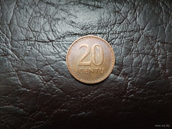 20 центов Литва.