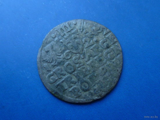 3 ГРОША 1622 СИГИЗМУНД III БРАК ЧЕКАНКИ РЕВЕРСА! РЕДКАЯ!