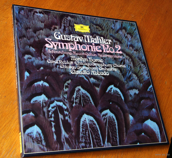 Mahler. Symphonie No. 2 - Abbado 2LP Box, 1977