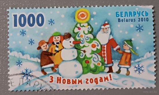 С Новым годом!  2010г., Беларусь