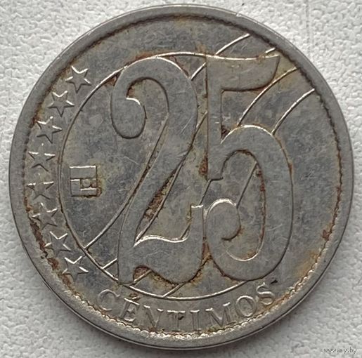 Венесуэла 25 сентимо 2007 г. Цена за 1 шт.