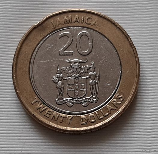 20 долларов 2001 г. Ямайка