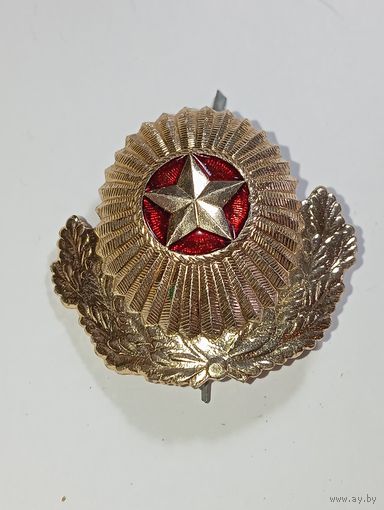 Общевойсковая офицерская кокарда Вооруженных Сил Республики Беларусь.