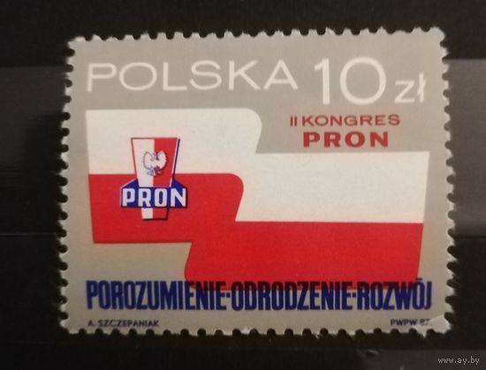 Польша 1987. II конгресс PRON