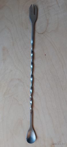 Мерная коктейльная ложка 25 сантиметров для бара посуда инструмент для алкогольных и безалкогольных коктейлей, напитков, пищевая нержавеющая сталь кухня