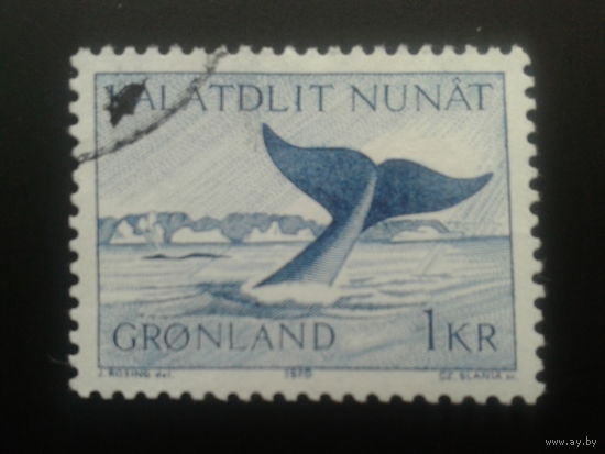 Дания Гренландия 1970 кит