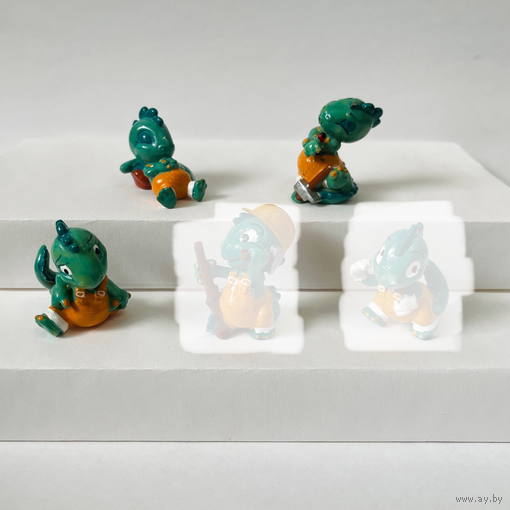 Киндер ретро Динозавры строители (Die Dapsy Dinos) 1994