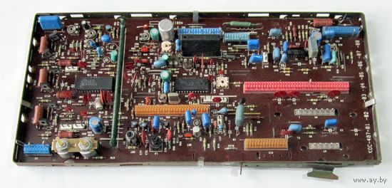 Кассета обработки сигнала КОС-407 телевизоров "Горизонт"