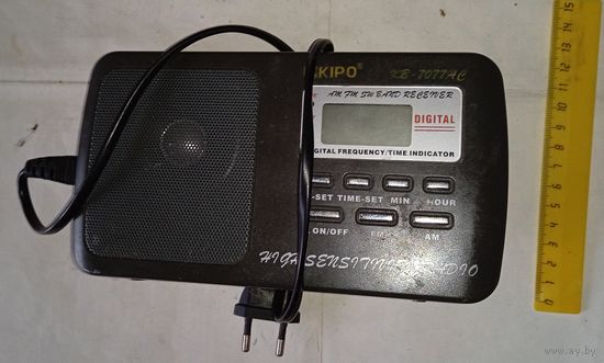Радиоприемник kipo KB-7077AC. Внимательно прочитайте описание!