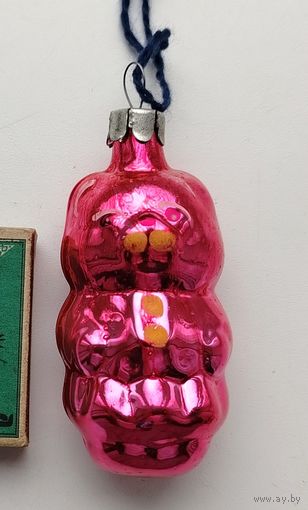 Ёлочная игрушка. Мишка. Л-44.